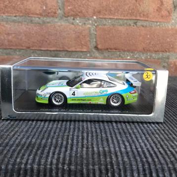 1:43 SPARK PORSCHE 997 CARRERA CUP 2008 ….. NÚ 25,- !! beschikbaar voor biedingen