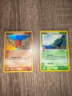 Pokemon kaart Wooper 71/101 & Trapinch 68/108 Holo, Ophalen of Verzenden, Gebruikt, Meerdere kaarten
