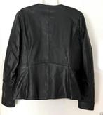 Zwart leren jasje maat 44[dmv], Kleding | Dames, Jasjes, Kostuums en Pakken, Zwart, Maat 42/44 (L), Ophalen of Verzenden, Zo goed als nieuw