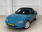 Mazda MX-5 1.6i | Unieke kleur | Hardtop | Volledig onderhou, Auto's, 4 cilinders, Cabriolet, Bedrijf, Handgeschakeld