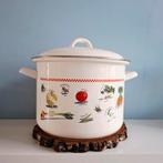 Handy, vintage emaille soeppan, Kookpan of Snelkookpan, Overige materialen, Ophalen of Verzenden, Zo goed als nieuw
