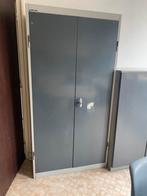 Stalen archiefkast, Huis en Inrichting, Kasten | Roldeurkasten en Archiefkasten, Ophalen, Zo goed als nieuw, 25 tot 50 cm, 150 tot 200 cm