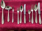 6 persoons verzilverde bestekset, Antiek en Kunst, Ophalen
