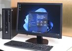 HP Desktop PC - Intel core i5 - SSD - Windows 11, Ophalen, Hp, Met monitor, 8 GB