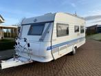 Hobby 460 UFE Easy DeLuxe, Caravans en Kamperen, Caravans, Hordeur, Particulier, Rondzit, 4 tot 5 meter