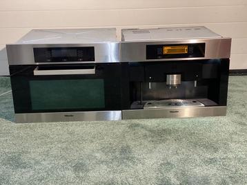 Miele Combi H4082BM + koffiemachine CVA4085 OOK LOS TE KOOP! beschikbaar voor biedingen