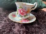 Royal Albert Bone China England Summertime series, Verzenden, Zo goed als nieuw, Kop en/of schotel