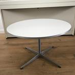 IZGS Fritz Hansen Salontafel A222 rond wit, Ophalen, 50 tot 100 cm, Rond, 50 tot 100 cm