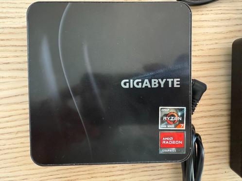 Gigabyte BRIX AMD Ryzen 7 4800U, 16G DDR4, 500GB M2. Nvme, Computers en Software, Desktop Pc's, Zo goed als nieuw, 4 Ghz of meer