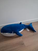 Knuffel Ikea blauwe vinvis Blavingad vis K9751, Dieren en Toebehoren, Ophalen of Verzenden, Zo goed als nieuw, Overig speelgoed