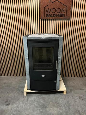 24287 Houtkachel met speksteen 🔥Fireplace 7kw beschikbaar voor biedingen