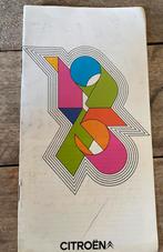 Citroen folder uit 1975, Ophalen of Verzenden, Gelezen, Citroën