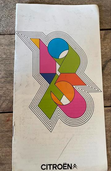 Citroen folder uit 1975 beschikbaar voor biedingen