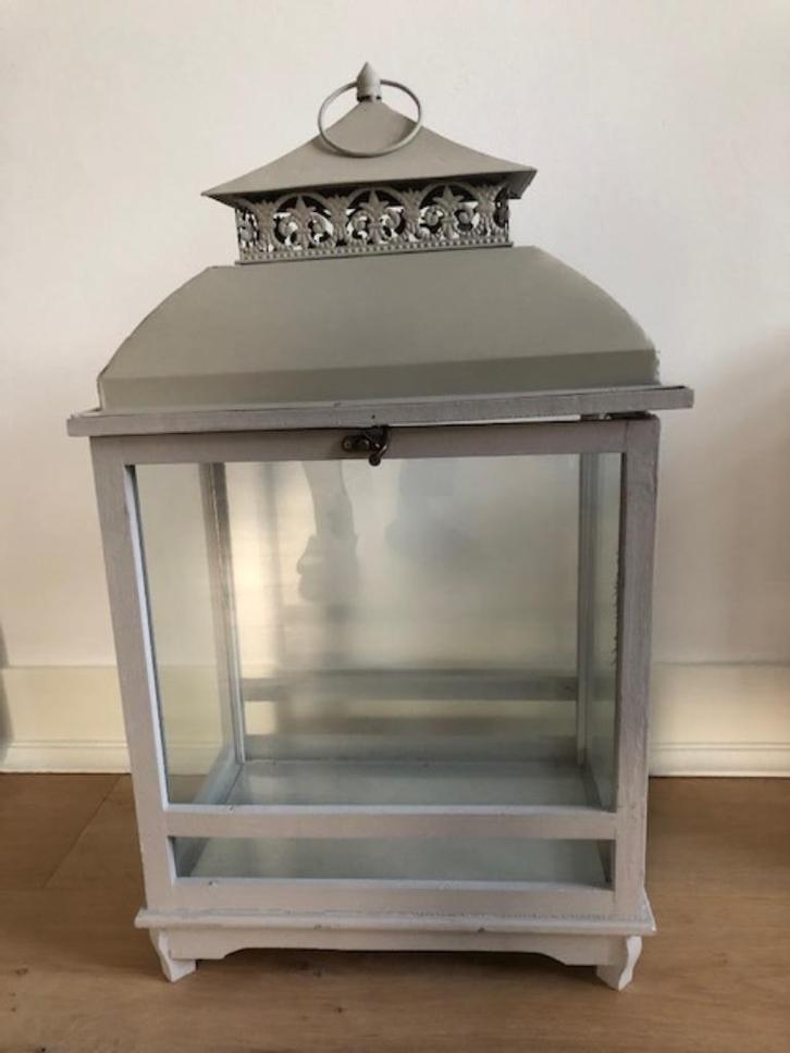 Nieuw prachtig windlicht/ lantaarn voor buiten of binnen, Huis en Inrichting, Woonaccessoires | Kandelaars en Kaarsen, Nieuw, Kandelaar