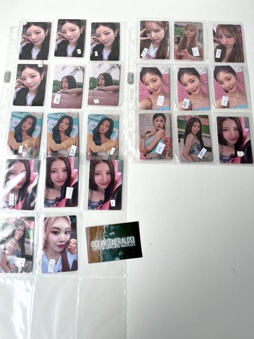 purple kiss various photocards, Verzamelen, Muziek, Artiesten en Beroemdheden, Zo goed als nieuw, Foto of Kaart, Verzenden