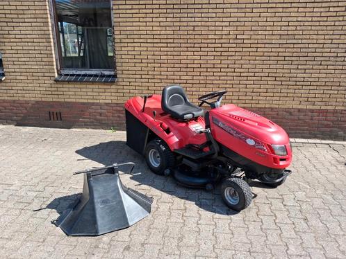 Castelgarden Twincut Zitmaaier – Direct Klaar voor Gebruik, Tuin en Terras, Grasmaaiers, Zo goed als nieuw, 50 cm of meer, Elektrische starter