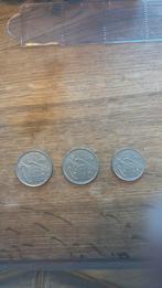 25 en 50 Pesetas inside the star proof 1957, Ophalen of Verzenden, Overige landen