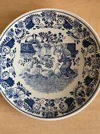 Delfts Blauw Wandbord Petrus Regout Fantaisie, Ophalen of Verzenden