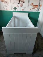 Hoogglans wit ledikant 120x60 cm, Ophalen, Gebruikt, Ledikant