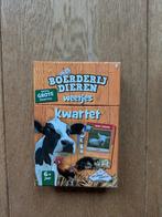 Kwartet boerderijdieren, Verzamelen, Speelkaarten, Jokers en Kwartetten, Ophalen of Verzenden, Gebruikt, Kwartet(ten)