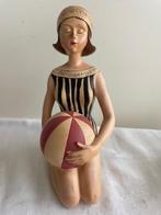 Vintage Set van 3 Pin-Up Beeldjes in badkleding, Verzamelen, Beelden en Beeldjes, Ophalen of Verzenden, Gebruikt, Overige typen