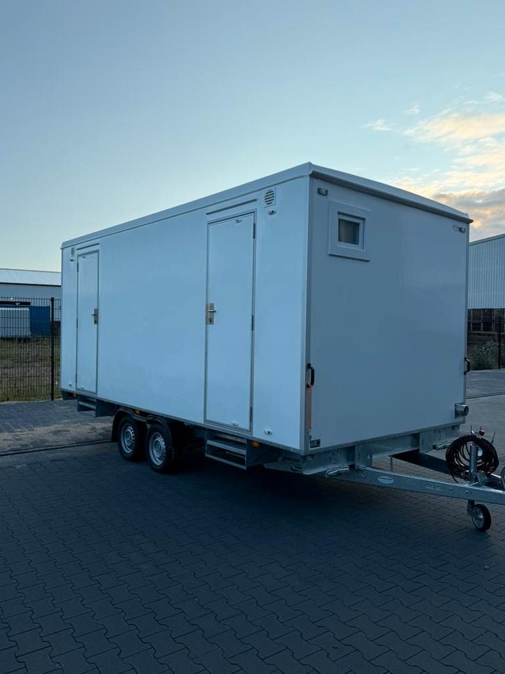 Te koop nieuwe 3-1-3 toiletwagen scanvogn de luxe, Hobby en Vrije tijd, Feestartikelen | Verhuur, Nieuw, Overige, Ophalen
