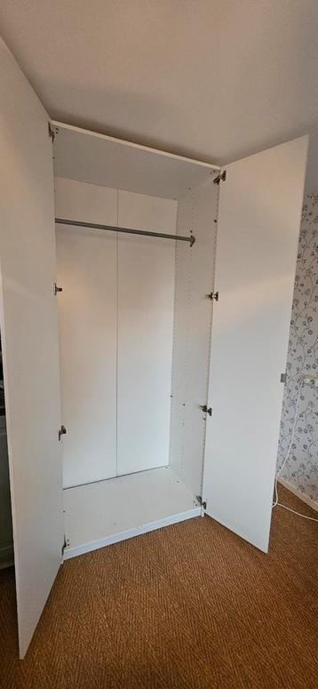 Ikea PAX kast hoogglans wit, gedemonteerd - afbeelding 1