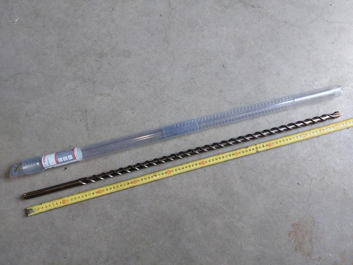 LANGE Bosch SDS MAX 7 Boren 4 snijders 22mm + 28mm 92cm, Auto diversen, Autogereedschap, Nieuw, Ophalen of Verzenden