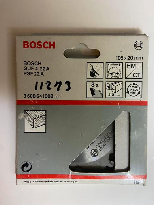 Bosch cirkelzaag blad 105mm, Doe-het-zelf en Verbouw, Gereedschap | Machine-onderdelen en Toebehoren, Nieuw, Ophalen of Verzenden