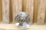 Glazen Presse Papier Globe Wereldbol 45533, Verzamelen, Ophalen of Verzenden, Gebruikt