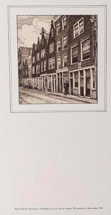 Amsterdam ... 750 jaar ... Taanstraat ... beschikbaar voor biedingen