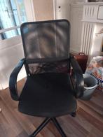 Bureaustoel zwart, Huis en Inrichting, Ophalen, Zwart