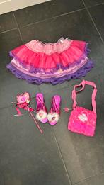 Prinsessen accessoires tasje muiltjes petticoat carnaval, Verzenden, Gebruikt, Meisje