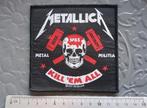 Metallica vrij  mooie official kill 'em all patch 142, Verzenden, Nieuw, Kleding