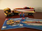 Lego City 4643 motorboot transport, Complete set, Ophalen of Verzenden, Lego, Zo goed als nieuw