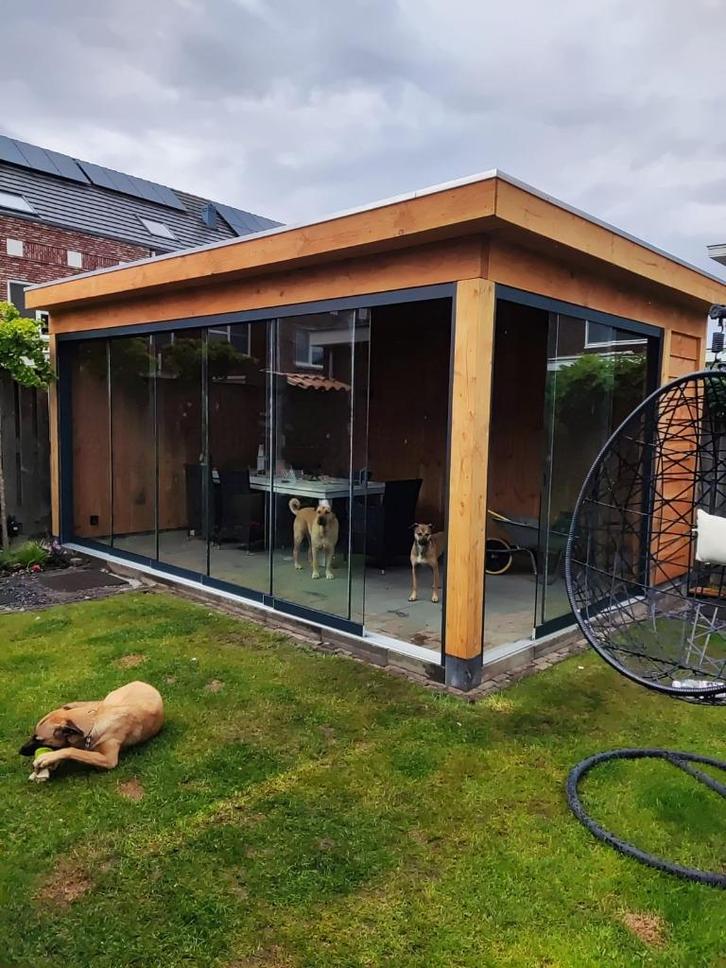 Douglas houten overkappingen geheel op maat, Tuin en Terras, Overkappingen, Nieuw, Veranda, Ophalen