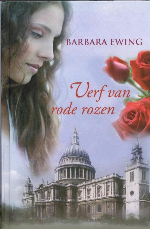 Barbara Ewing - Verf van rode rozen, Boeken, Romans, Gelezen, Europa overig, Ophalen of Verzenden