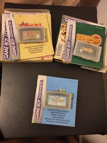 Game Boy Advance Klassiekers - Zelda, Mario, Golden Sun beschikbaar voor biedingen