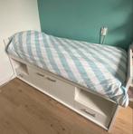 Kinderbed - ledikant, Ophalen, 85 tot 100 cm, Zo goed als nieuw, Matras