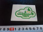 sticker Duitsland Fewotel Sauerland Treff, Verzamelen, Ophalen, Zo goed als nieuw, Bedrijf of Vereniging
