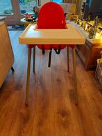 Gebruikte kinderstoel - rood/wit, Ophalen, Gebruikt