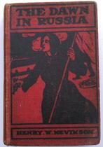 The Dawn in Russia 1906 (eerste druk) Nevinson - Rusland, Antiek en Kunst, Antiek | Boeken en Bijbels, Ophalen of Verzenden