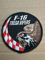 F16 SWIRL / patch, Verzenden, Zo goed als nieuw, Patch, Badge of Embleem