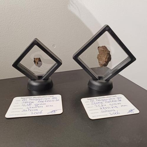 Meteorieten collectie - AL HAGGOUNIA 001 - Klein & Groot, Verzamelen, Mineralen en Fossielen, Mineraal, Ophalen of Verzenden