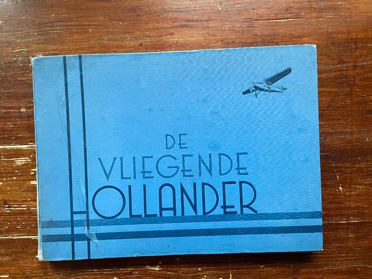 De vliegende Hollander uitgave biscuitfabriek "Patria" 1934, Verzamelen, Luchtvaart en Vliegtuigspotten, Gebruikt, Boek of Tijdschrift