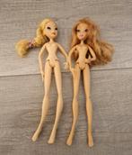 Winx club poppen stella flora rainbow pop barbie 2005, Ophalen of Verzenden, Zo goed als nieuw, Barbie