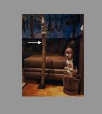 Yoruba Ibeji ceremonieel Staf mannelijk Figuur (251122-02), Antiek en Kunst, Kunst | Niet-Westerse kunst, Ophalen of Verzenden