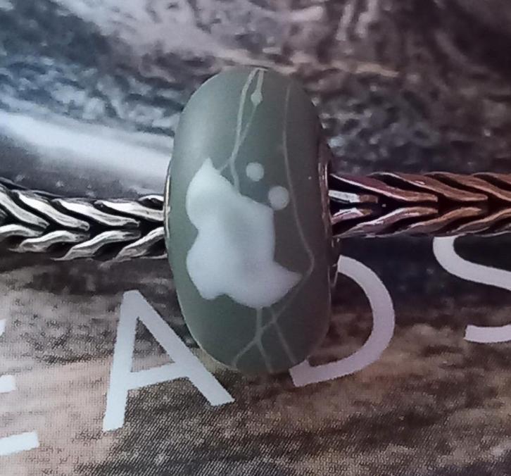 Nieuwe Trollbeads limited edition kimono bead tsuru, Sieraden, Tassen en Uiterlijk, Bedels, Nieuw, Trollbeads, Glas of Kristal