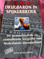 Steve Brown  Drugbaron in spijkerbroek, Boeken, Biografieën, Gelezen, Ophalen of Verzenden