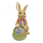 Jim Shore Heartwood Creek Bunny with easter basket 6010275, Ophalen of Verzenden